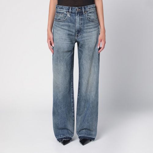 Washed-out blue denim jeans - R13 - Modalova