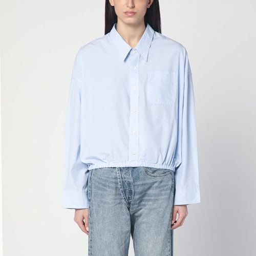 Camicia azzurra con bordo elasticizzato - R13 - Modalova