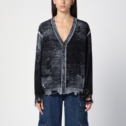 Black washed out cardigan with wear - R13 - Modalova