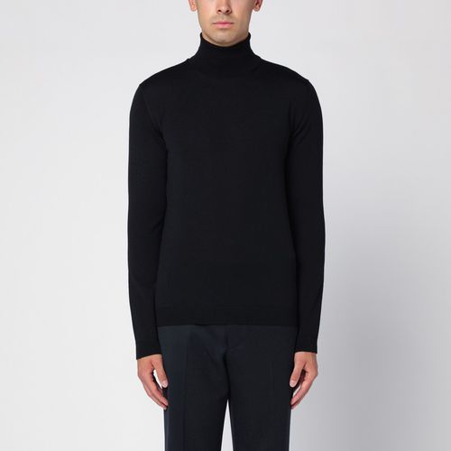 Merino wool turtleneck sweater - Roberto Collina - Modalova