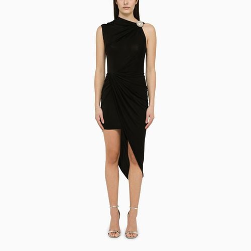 Black midi dress with crystal ball - David Koma - Modalova