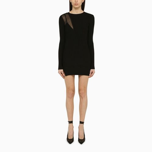 Viscose blend ribbed mini dress - David Koma - Modalova