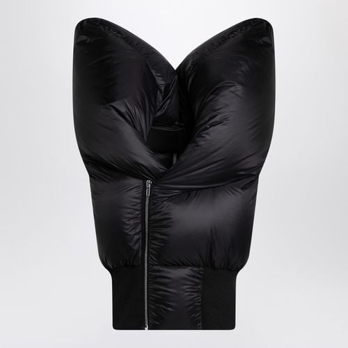 Anubis black padded waistcoat - Rick Owens - Modalova