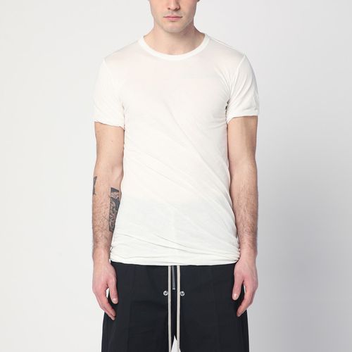 T-shirt Double SS T bianca - Rick Owens - Modalova