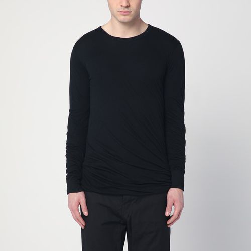 Halbtransparente Baumwoll-T-Shirt - Rick Owens - Modalova