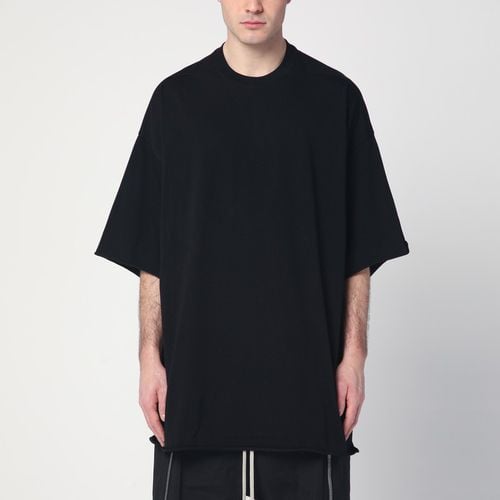 T-shirt over Tommy T nera in cotone - Rick Owens - Modalova