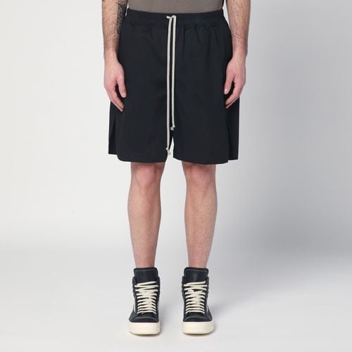 Black cotton short - Rick Owens - Modalova