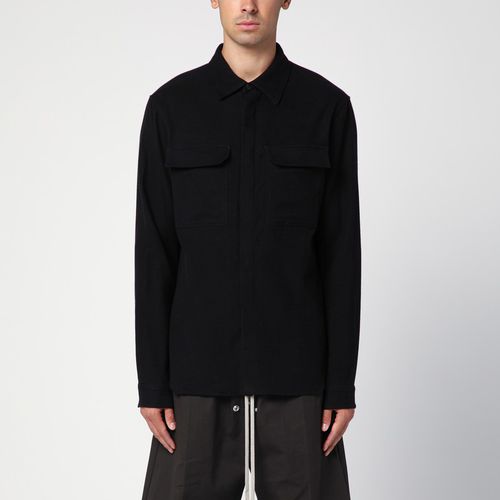 Black cotton Work shirt - Rick Owens - Modalova