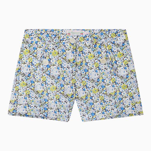 Calista Bermuda shorts with cotton floral print - Bonpoint - Modalova