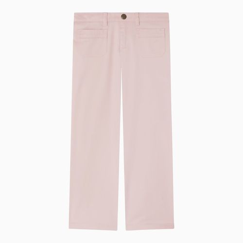 Light pink cotton Junon trousers - Bonpoint - Modalova