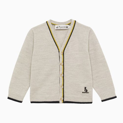 Light grey wool cardigan - Bonpoint - Modalova