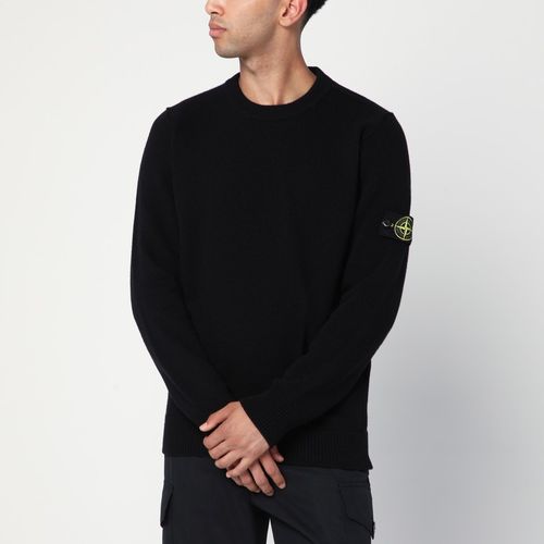 Black wool blend sweater - Stone Island - Modalova