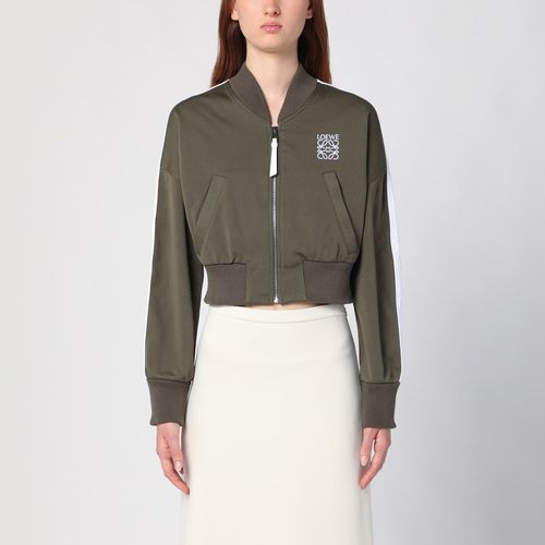 Dark bomber jacket in technical jersey - Loewe - Modalova