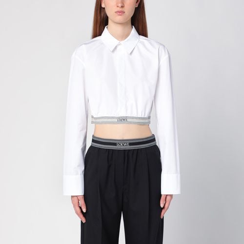 White short cotton shirt - Loewe - Modalova