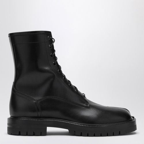 Black leather Tabi boots - Maison Margiela - Modalova