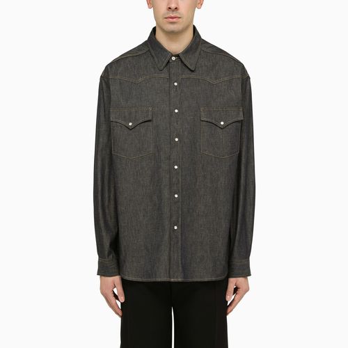 Blue denim shirt - Maison Margiela - Modalova