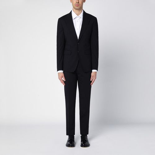 Black single-breasted wool suit - Dsquared2 - Modalova