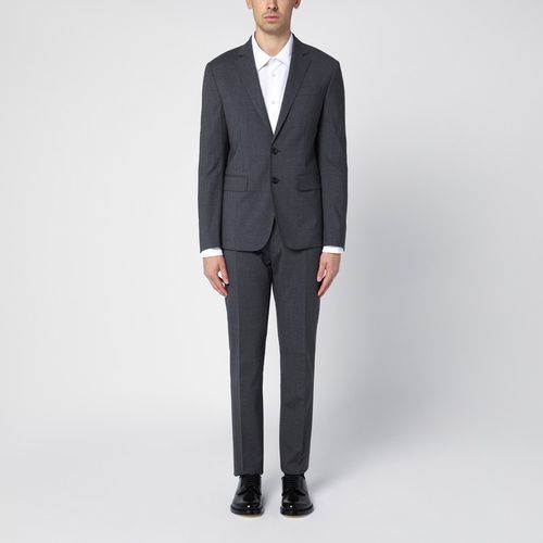 Grey single-breasted wool suit - Dsquared2 - Modalova