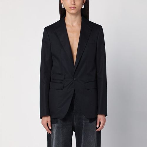 Dean single-breasted jacket black - Dsquared2 - Modalova