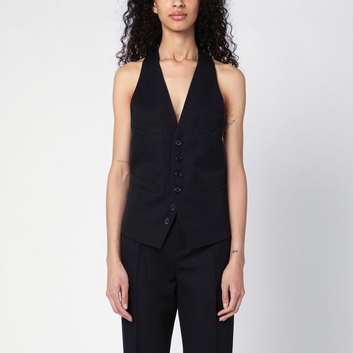 Black wool waistcoat - Dsquared2 - Modalova