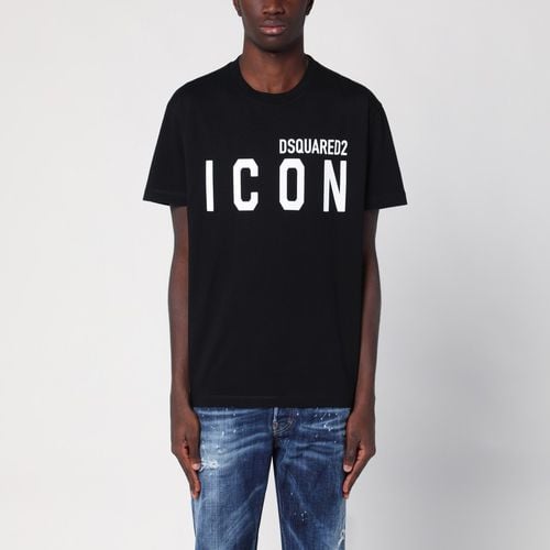 Black Icon T-shirt - Dsquared2 - Modalova