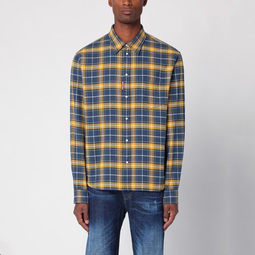 Blue/yellow chequered shirt - Dsquared2 - Modalova