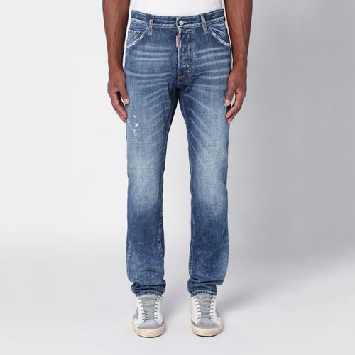 Blue washed-out denim jeans - Dsquared2 - Modalova