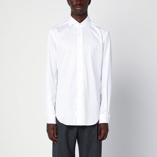 White cotton Travel shirt - XACUS - Modalova