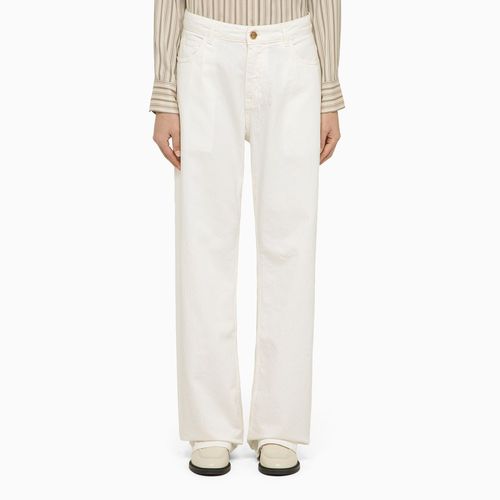 White denim baggy jeans - ETRO - Modalova