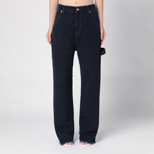 Blue bouclé denim jeans - DARKPARK - Modalova