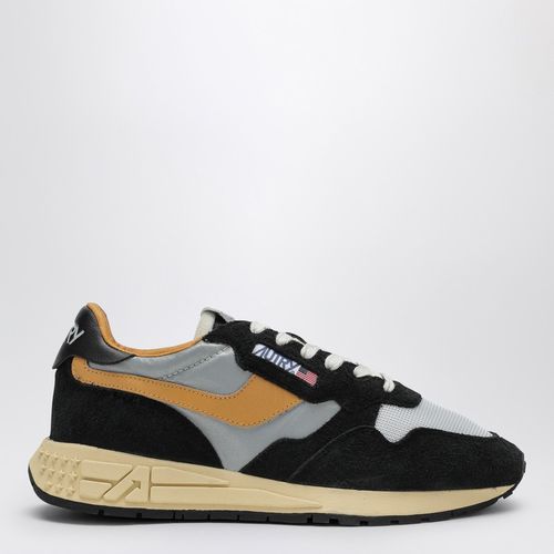 Reelwind Sneaker in black/grey nylon and suede - AUTRY - Modalova