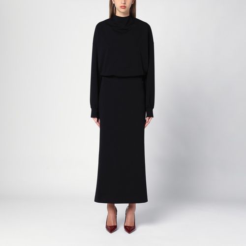 Sylvia black midi dress - THE ANDAMANE - Modalova