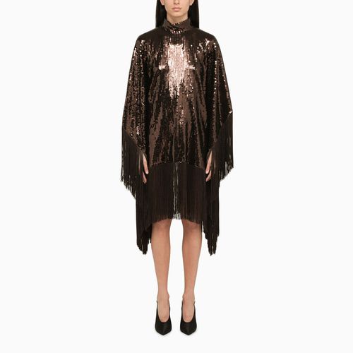 Chocolate sequin dress - Taller Marmo - Modalova