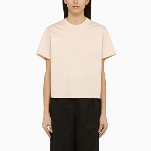 Light coloured crew-neck t-shirt - Loulou Studio - Modalova