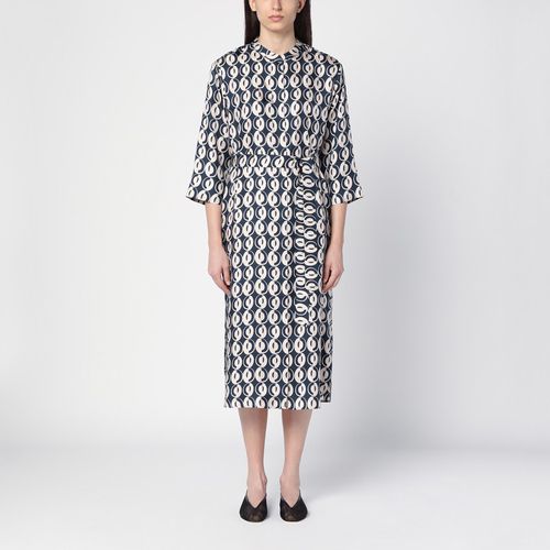 Patterned silk long dress - MAX MARA TIMELESS - Modalova