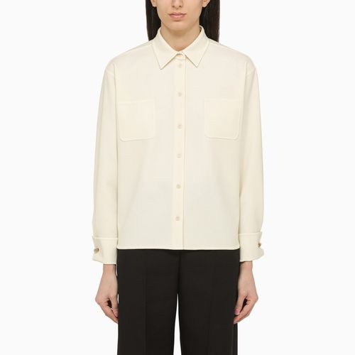 Ivory wool-blend shirt - Max Mara - Modalova