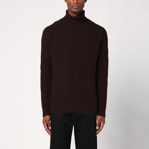 Cashmere blend turtleneck sweater - Prada - Modalova