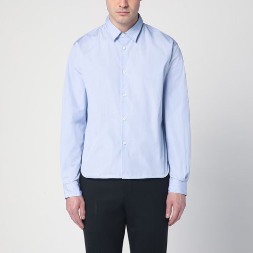 Camicia azzurra in cotone - Prada - Modalova