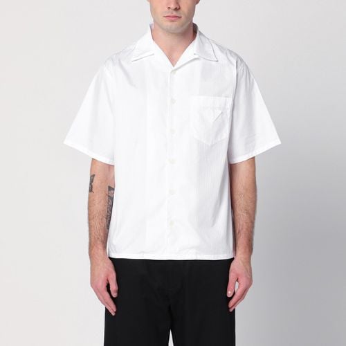 White short-sleeved shirt - Prada - Modalova