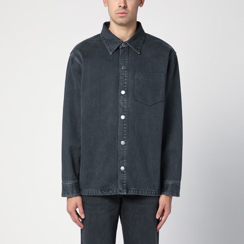 Black denim shirt - Ami Paris - Modalova