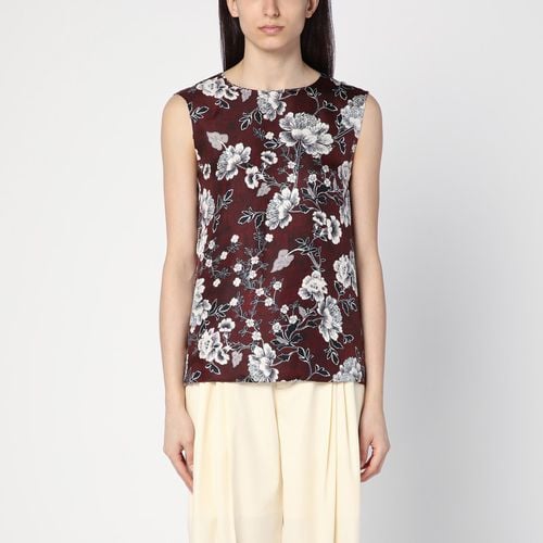 Reversible patterned silk camisole top - MAX MARA TIMELESS - Modalova