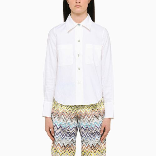 Regular white shirt - Vince - Modalova