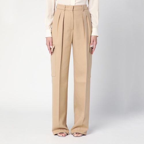 Caramel-coloured cargo trousers - Sportmax - Modalova