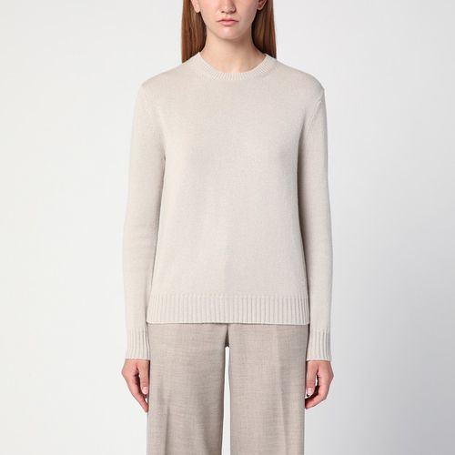 Sand-coloured cashmere jumper - Max Mara - Modalova