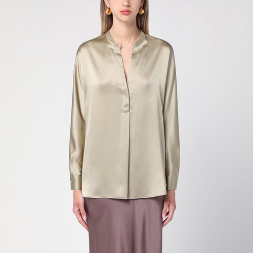 Beige silk blouse - Vince - Modalova