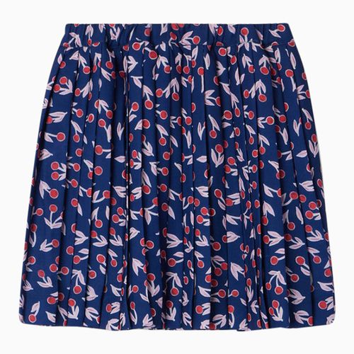 Pleated navy skirt - Bonpoint - Modalova