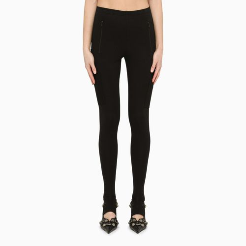 Leggings nero con zip - WARDROBE.NYC - Modalova