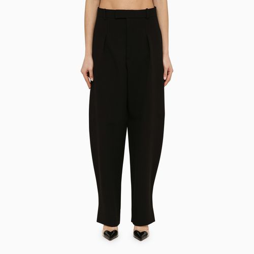 Black wool wide trousers - WARDROBE.NYC - Modalova