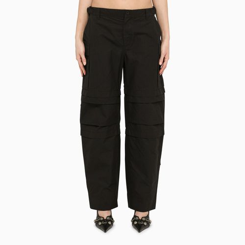 Black multi-pocket cargo trousers - WARDROBE.NYC - Modalova