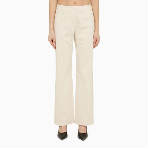 Regular white cotton trousers - Our Legacy - Modalova